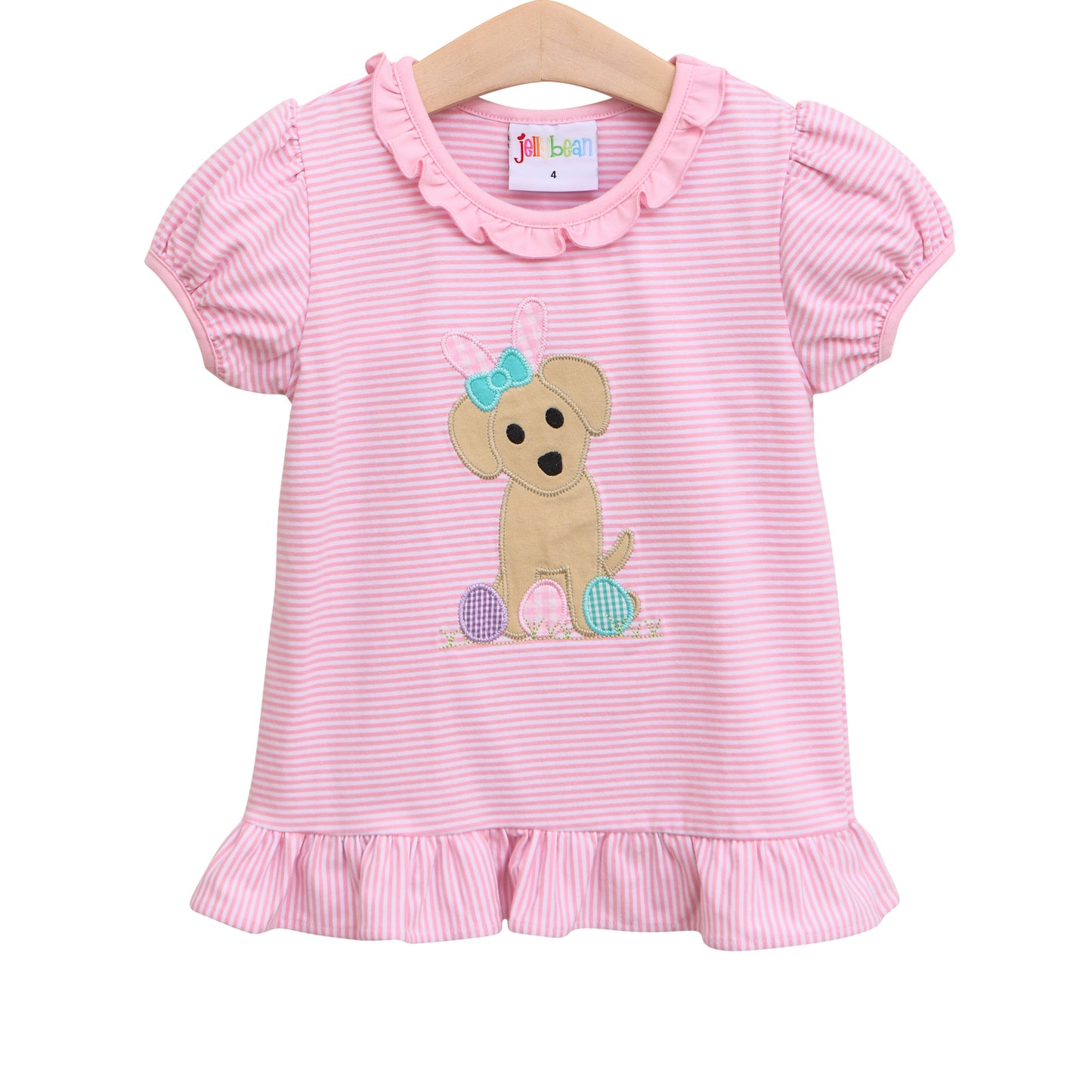 Easter Ruffled Puppy Shirt - Tea and Cotton IncTea and Cotton Inc