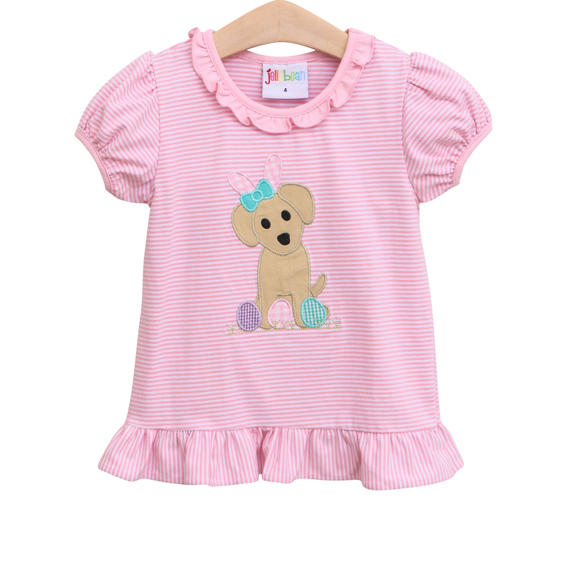 Easter Ruffled Puppy Shirt - Tea and Cotton IncTea and Cotton Inc