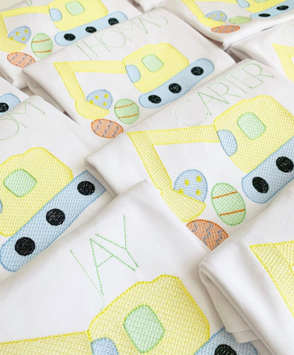Excavator Easter - Tea and Cotton IncTea and Cotton Inc