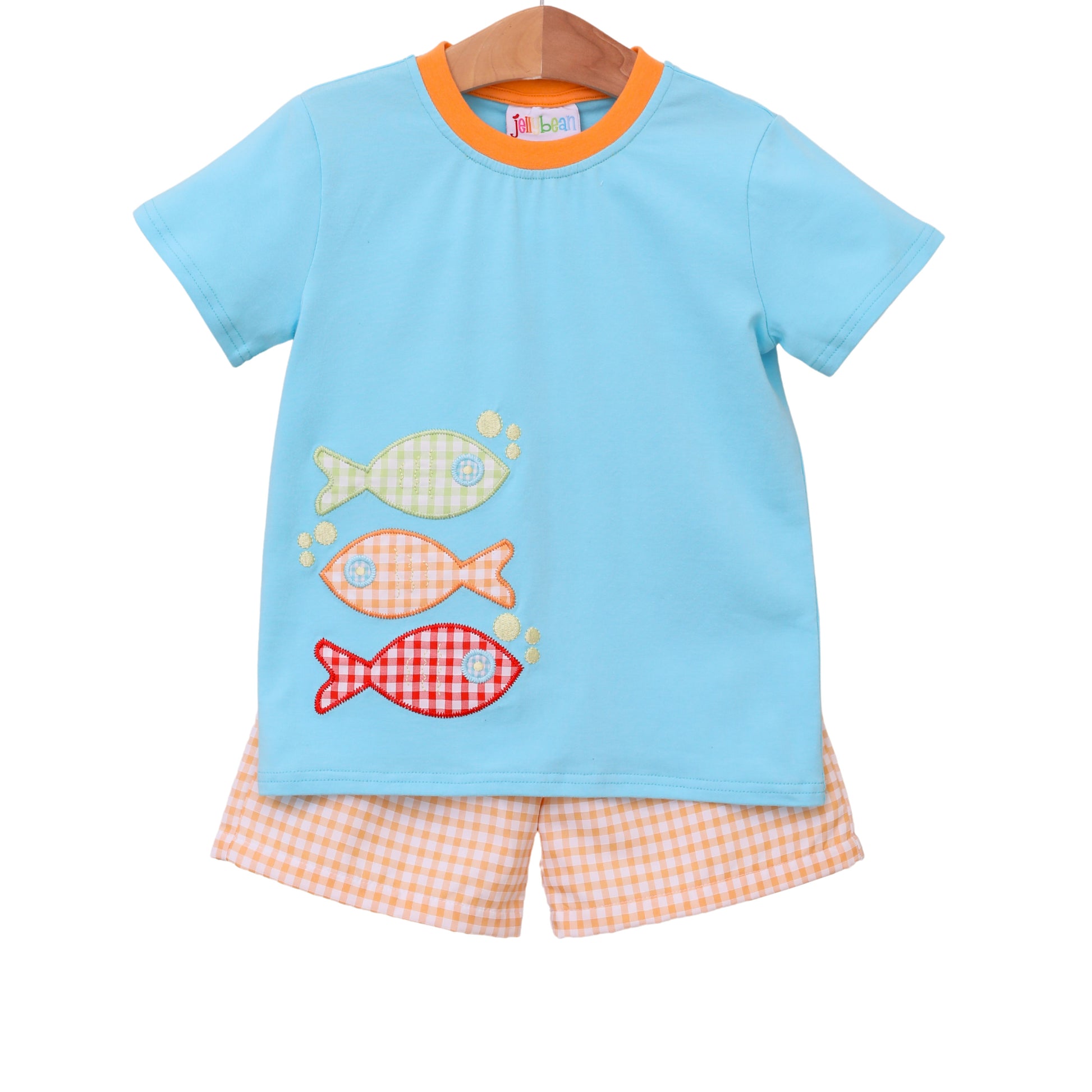 Fish Trio Short Set Boy - Tea and Cotton IncTea and Cotton Inc