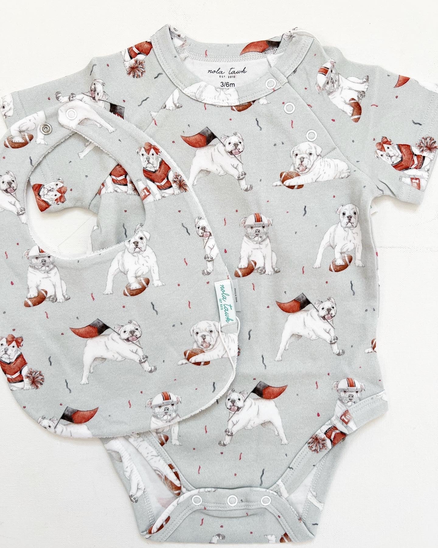 Georgia Organic Cotton Onesie NOLA TAWK - Tea and Cotton IncTea and Cotton Inc