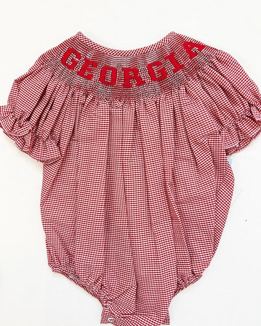 Georgia Smocked Bubble Girl - Tea and Cotton IncTea and Cotton Inc