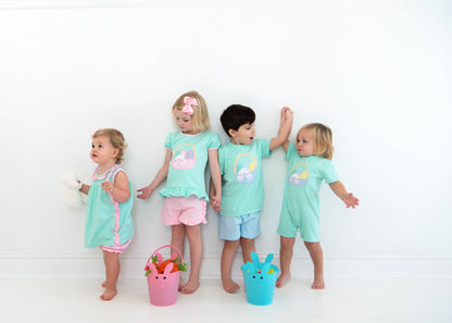 Girl Easter Basket Bloomer Set - Tea and Cotton IncTea and Cotton Inc