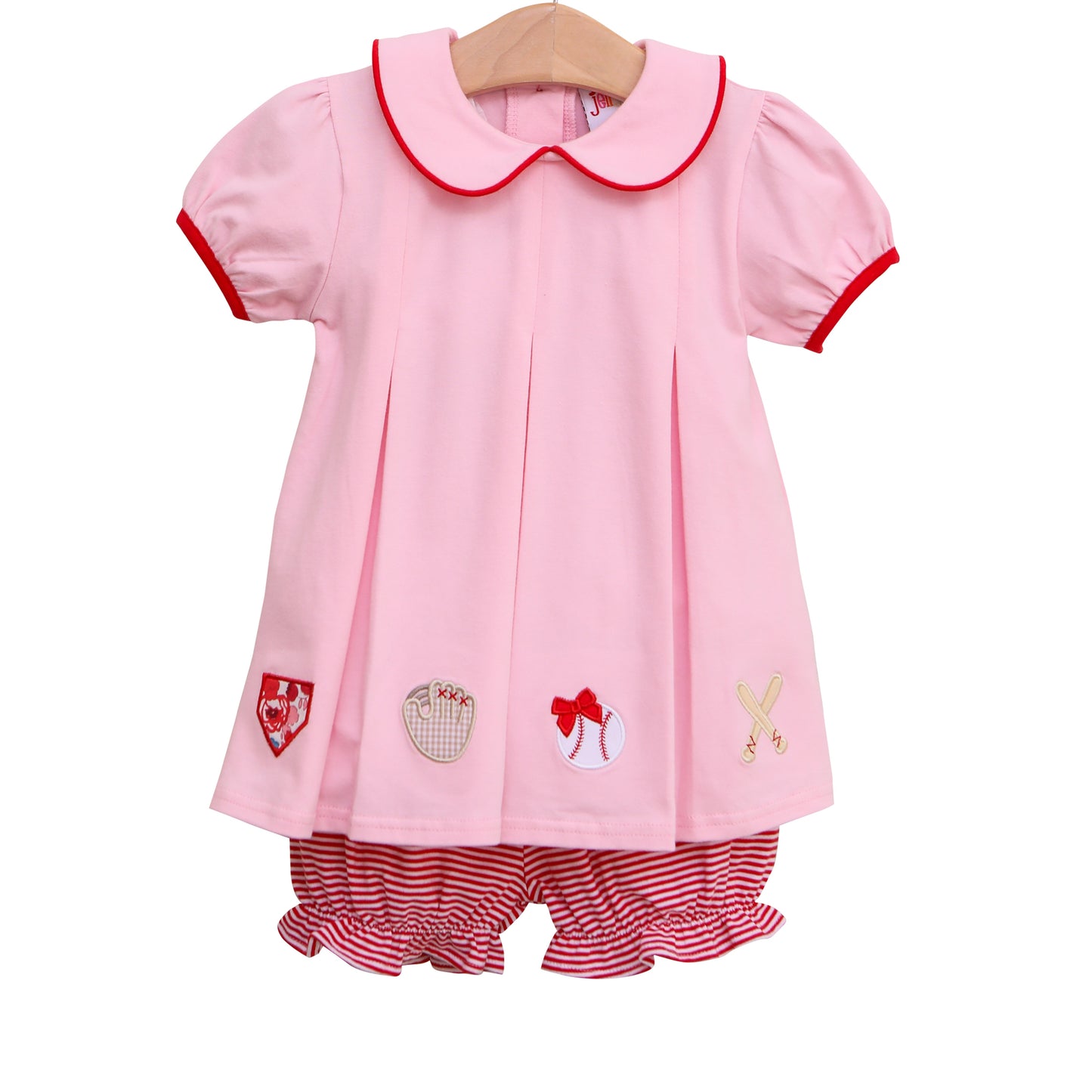 Home Run Pleat Bloomer Set - Tea and Cotton IncTea and Cotton Inc