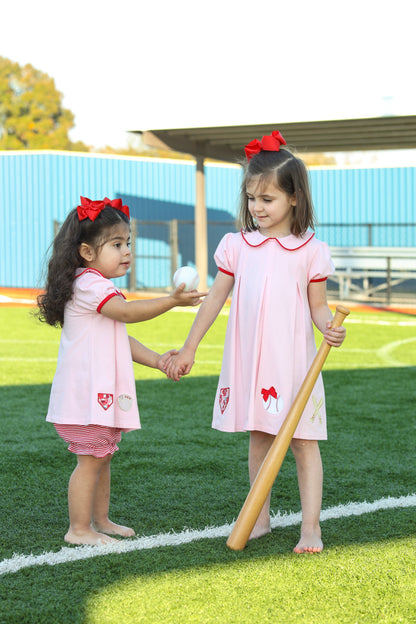 Home Run Pleat Dress - Tea and Cotton IncTea and Cotton Inc