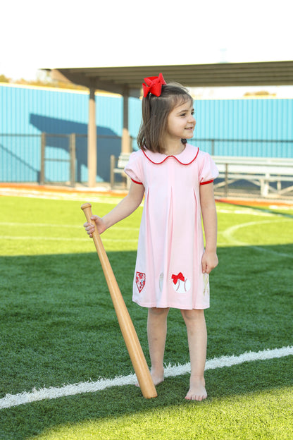 Home Run Pleat Dress - Tea and Cotton IncTea and Cotton Inc