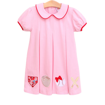 Home Run Pleat Dress - Tea and Cotton IncTea and Cotton Inc