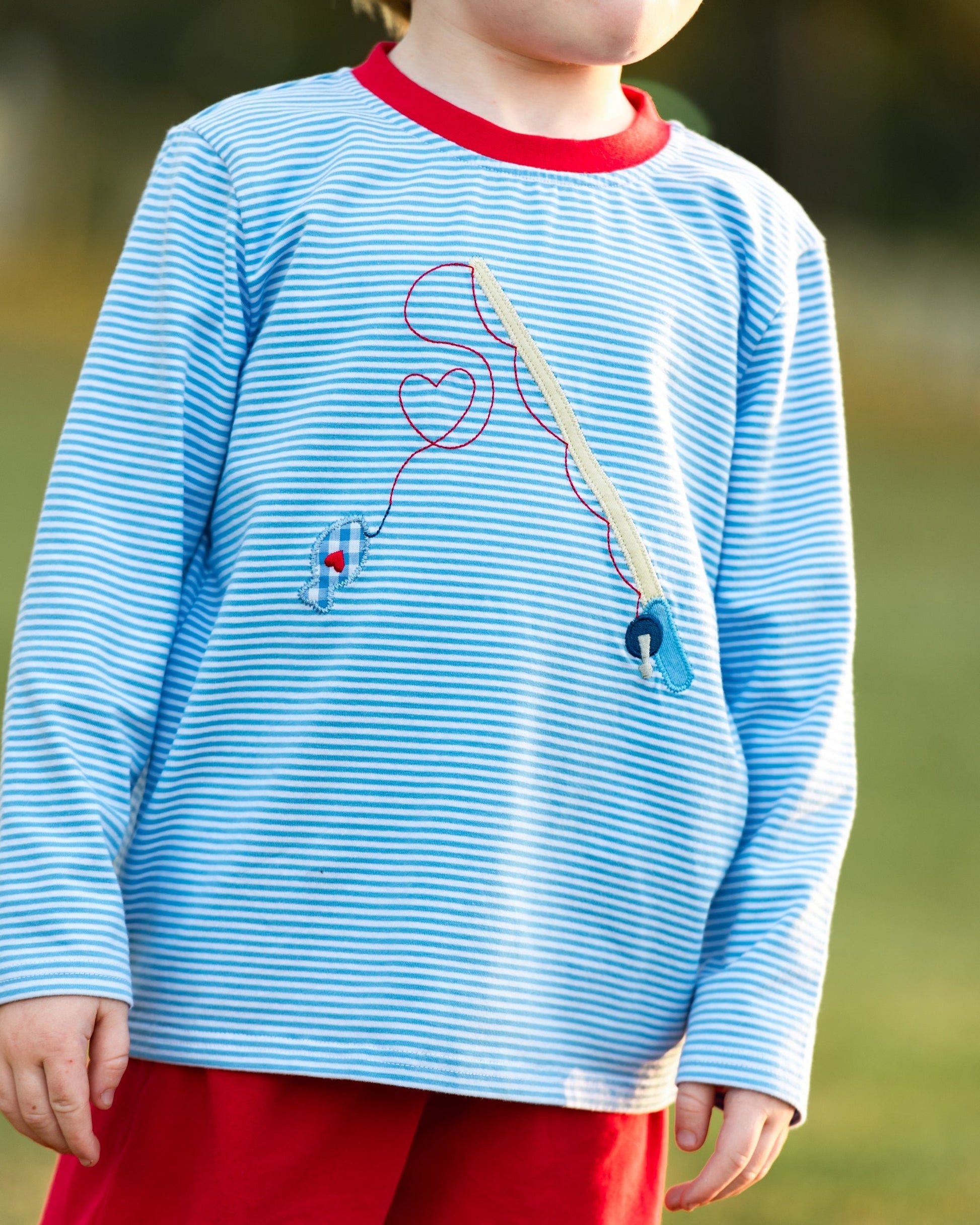 Hooked on you applique shirt - Tea and Cotton IncTea and Cotton Inc