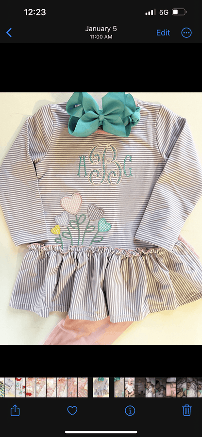 Lavender Heart Flowers Pants Set - Tea and Cotton IncTea and Cotton Inc