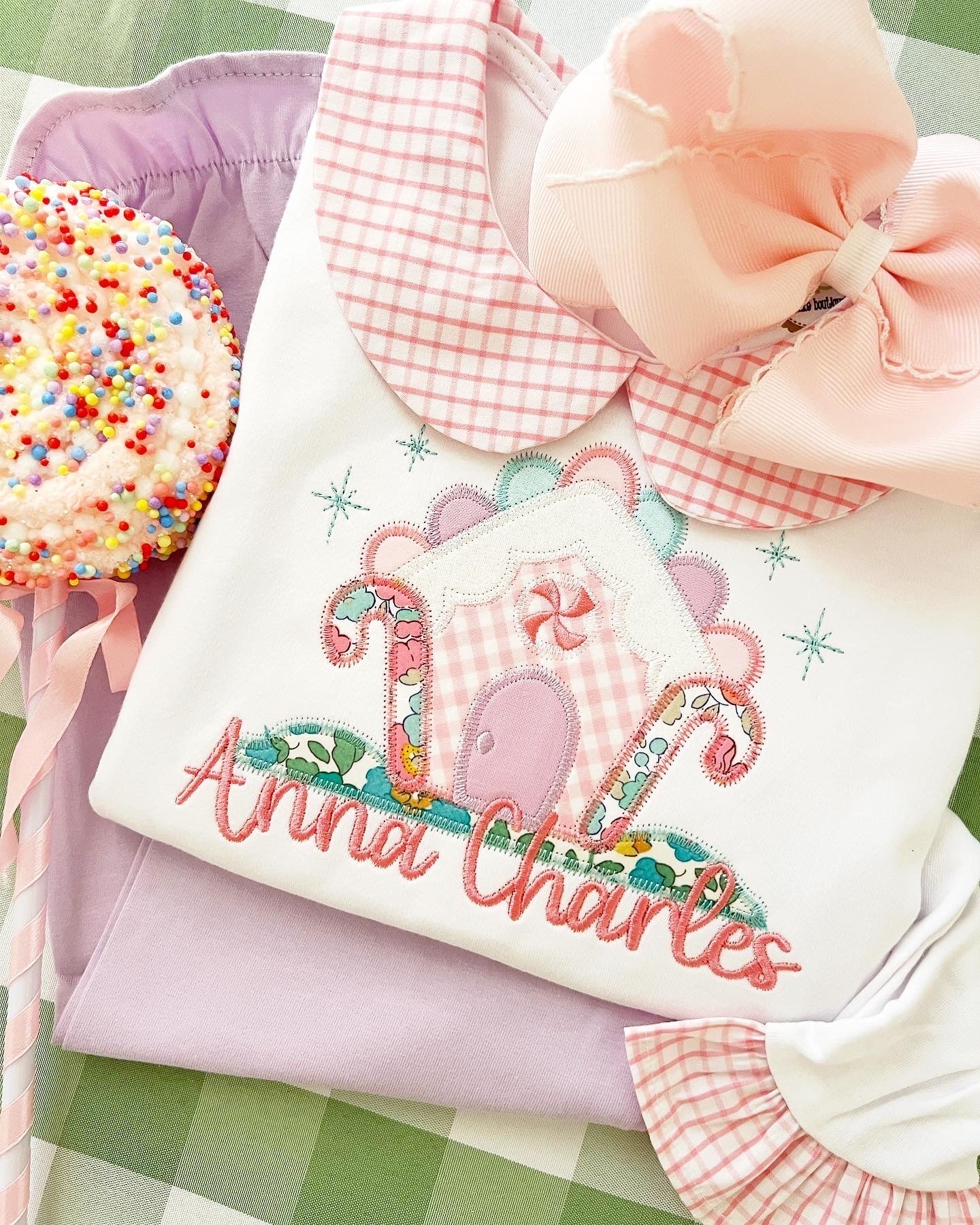 Liberty of London Gingerbread house Applique - Tea and Cotton IncTea and Cotton Inc