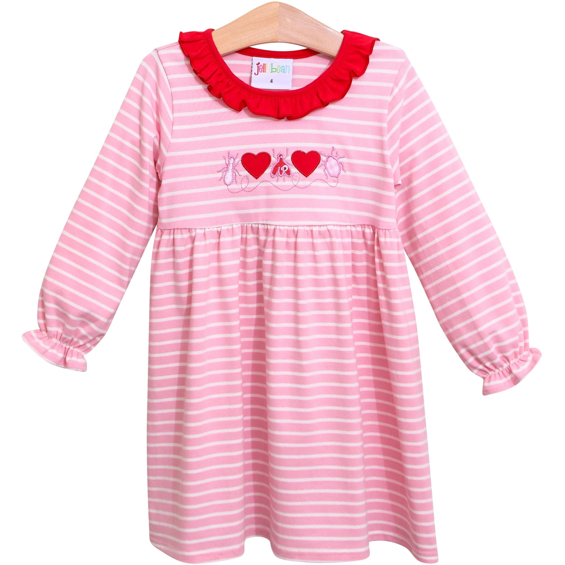 Love Bug Applique Dress - Tea and Cotton IncTea and Cotton Inc