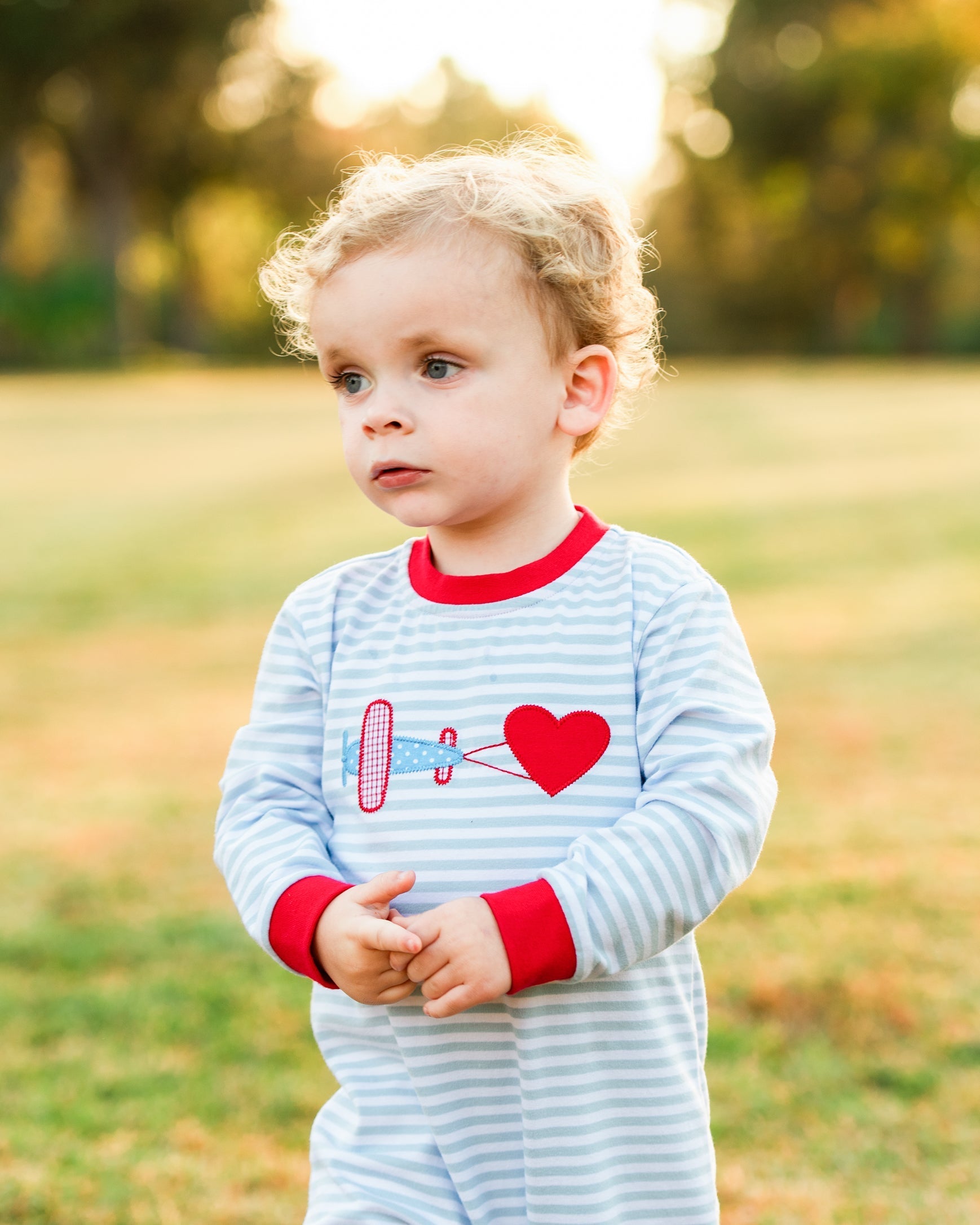 Love is in the air airplane romper - Tea and Cotton IncTea and Cotton Inc