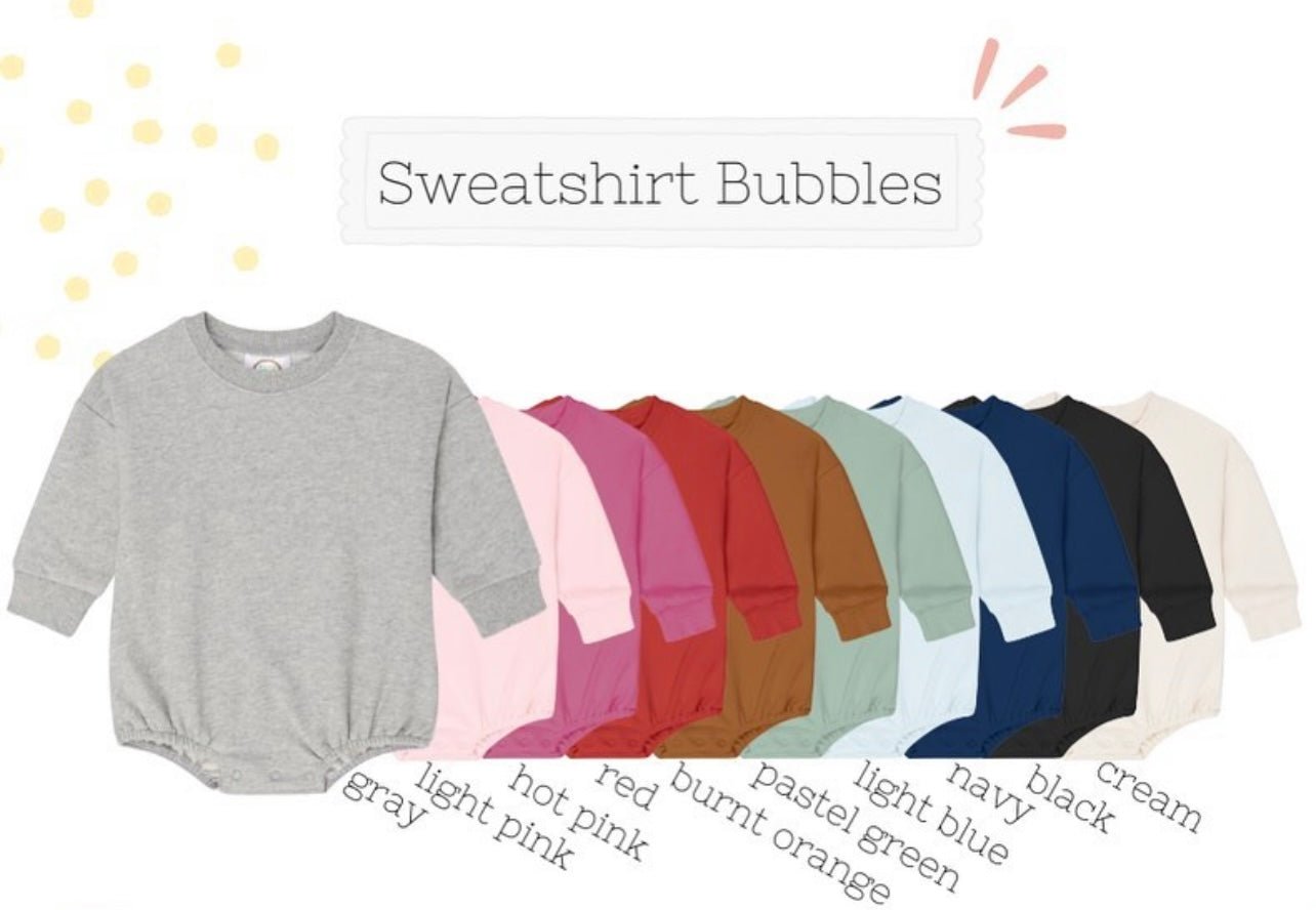 New* Sweatshirt Bubble - Tea and Cotton IncTea and Cotton Inc