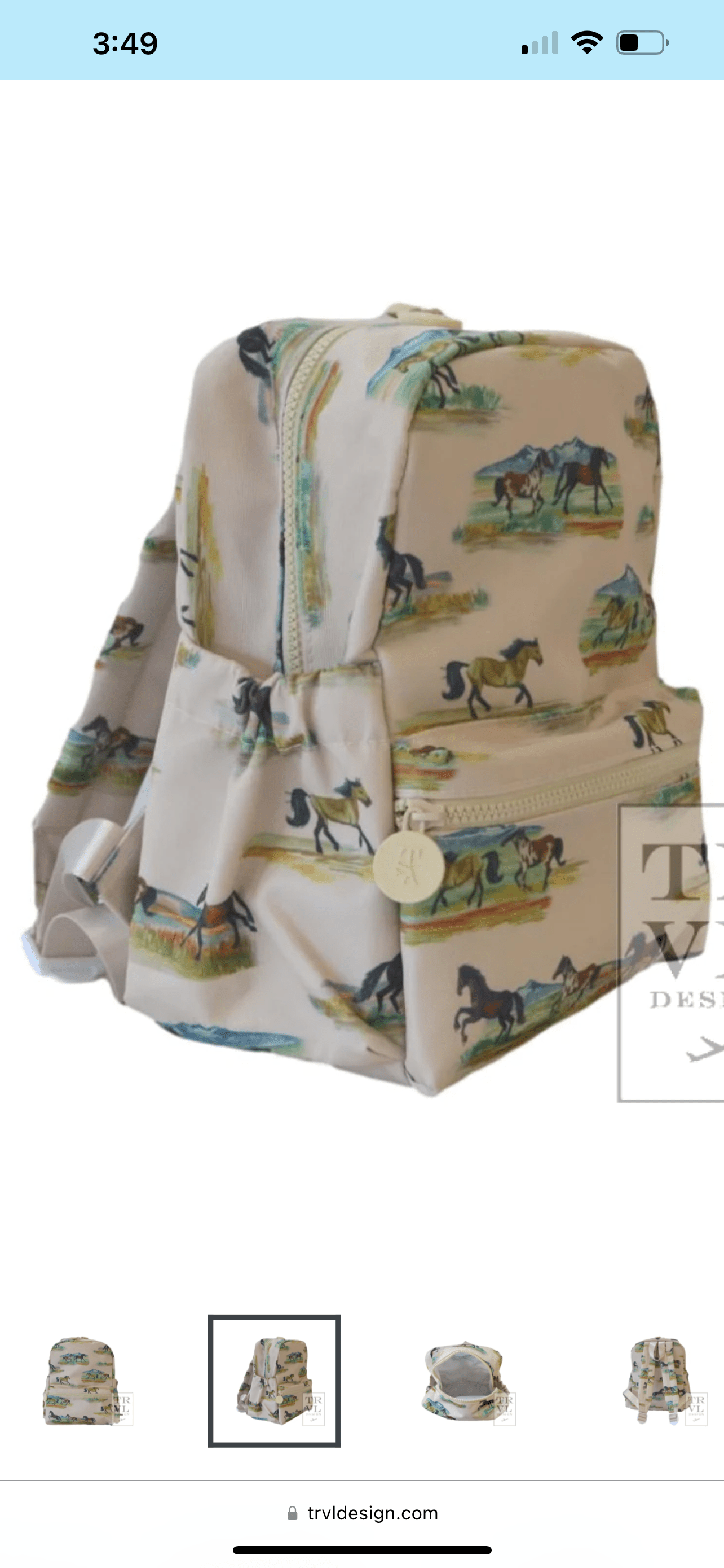 *NEW* Toddler/Mini Backpack TRVL WIPEABLE WASHABLE - Tea and Cotton IncTea and Cotton Inc