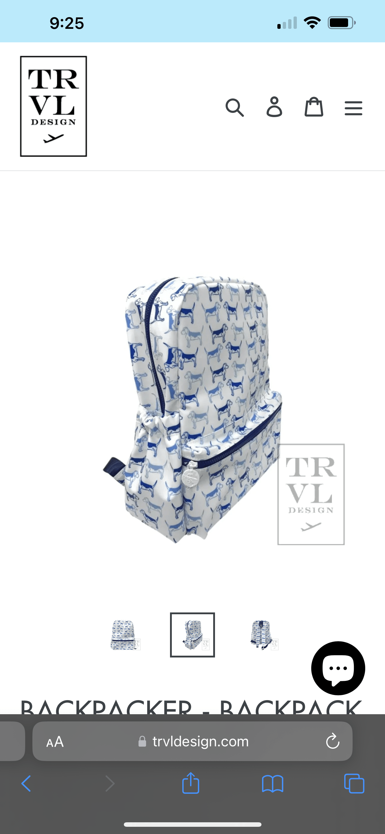 *NEW* Toddler/Mini Backpack TRVL WIPEABLE WASHABLE - Tea and Cotton IncTea and Cotton Inc