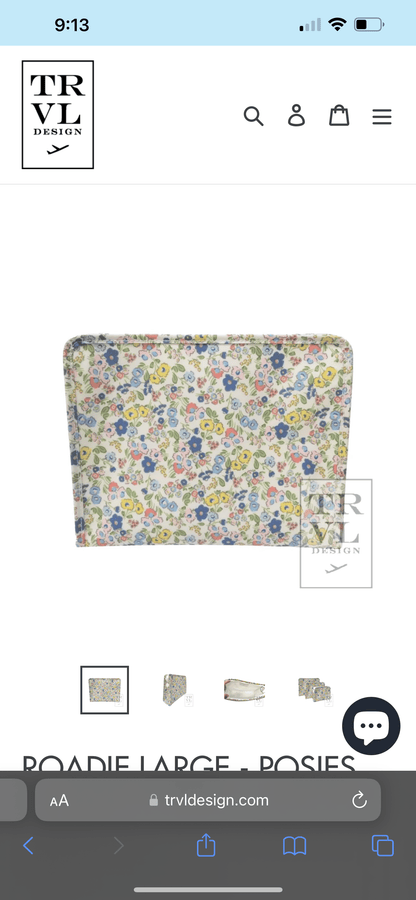 ROADIE LARGE TRVL WIPEABLE WASHABLE - Tea and Cotton IncTea and Cotton Inc