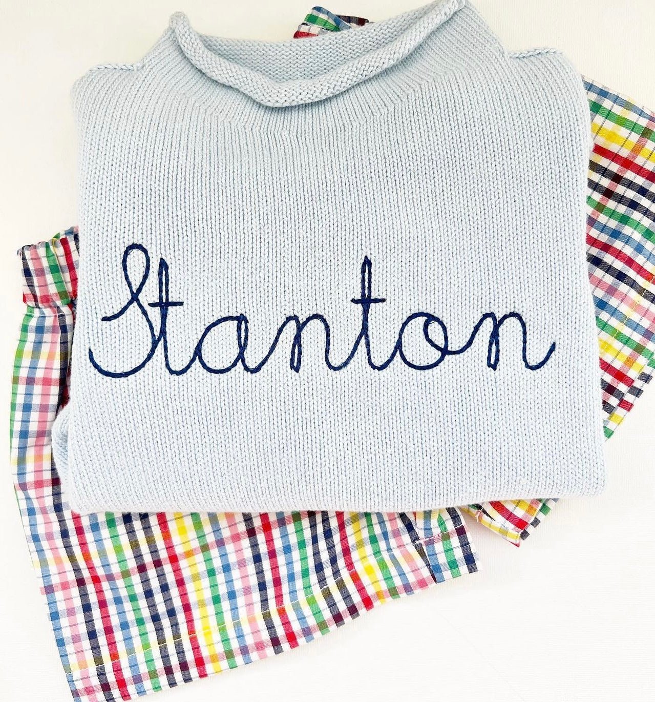 Roll neck Jersey Sweater Year round wear - Tea and Cotton IncTea and Cotton Inc