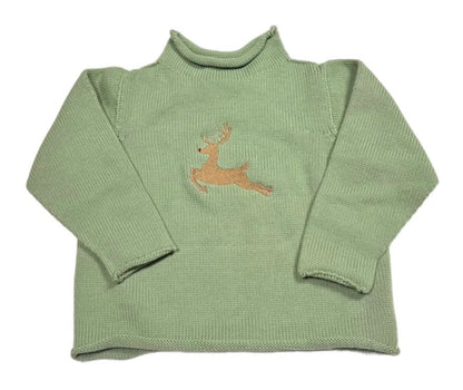 Roll neck Jersey Sweater Year round wear - Tea and Cotton IncTea and Cotton Inc