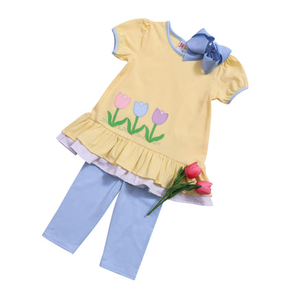 Tulip Capri Set - Tea and Cotton IncTea and Cotton Inc